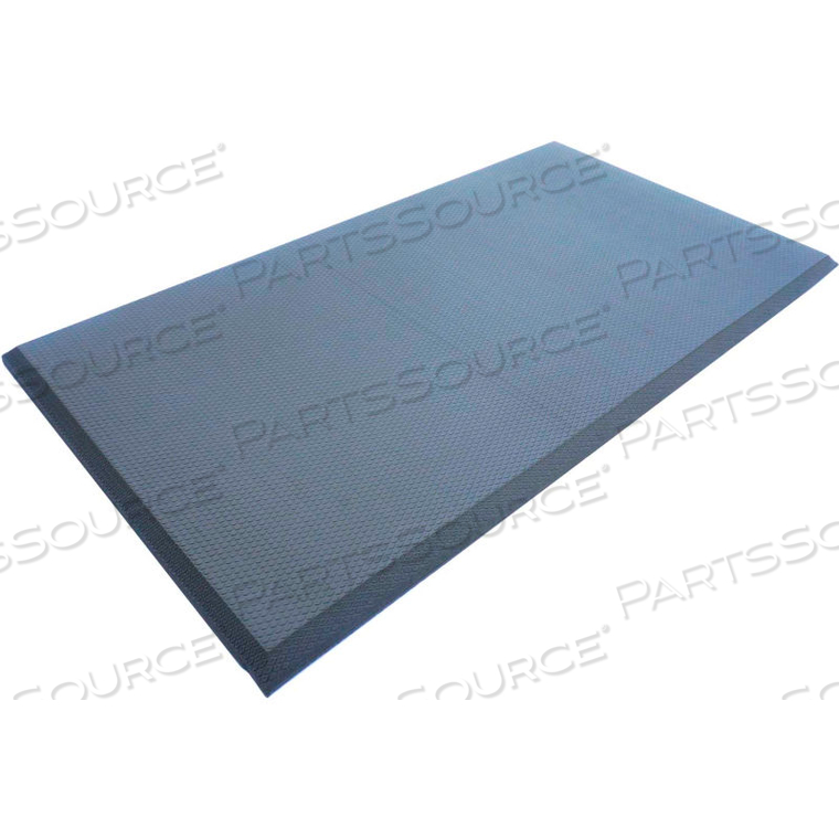 COMFORTGEL CLEAN ROOM ANTI FATIGUE MAT 5/8" THICK 3' X 5' BLACK by Transforming Technologies LLC