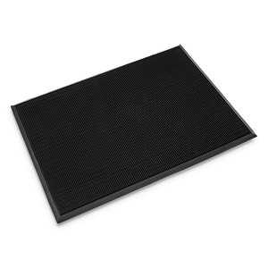 MAT-A-DOR ENTRANCE/SCRAPER MAT, RUBBER, 24 X 32, BLACK by Crown MAT-A-DOR ENTRANCE/SCRAPER MAT, RUBBER, 24 X 32, BLACK by Crown