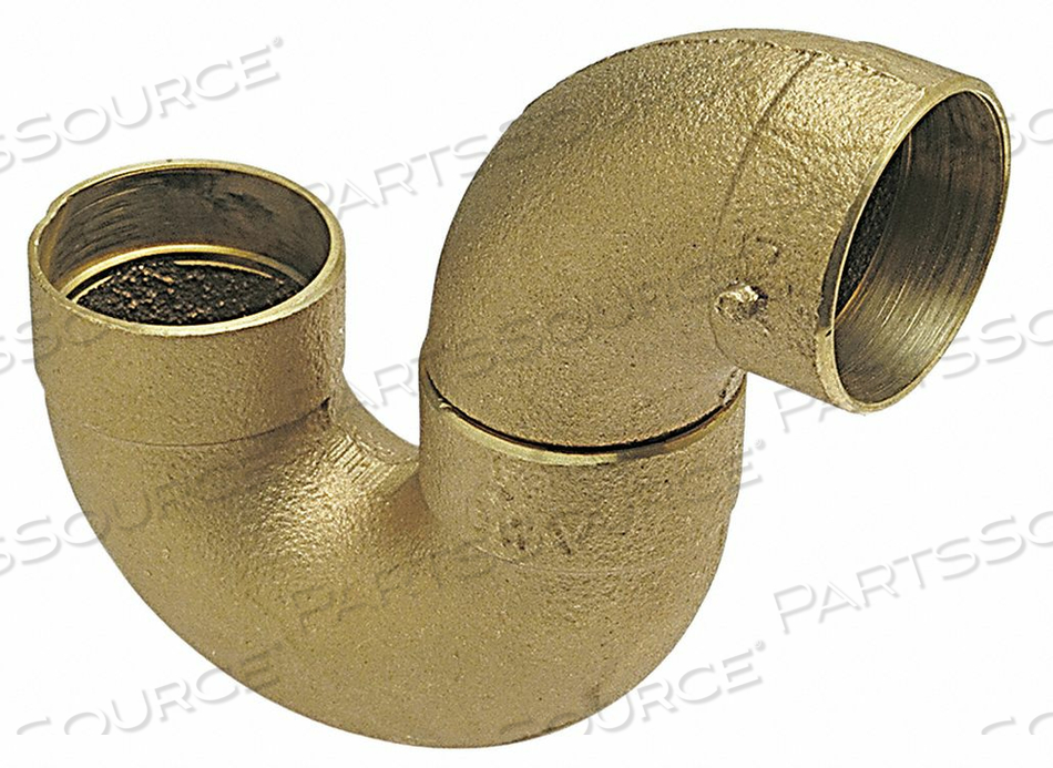 DWV P-TRAP CAST BRONZE 2 TUBE CXC by Nibco