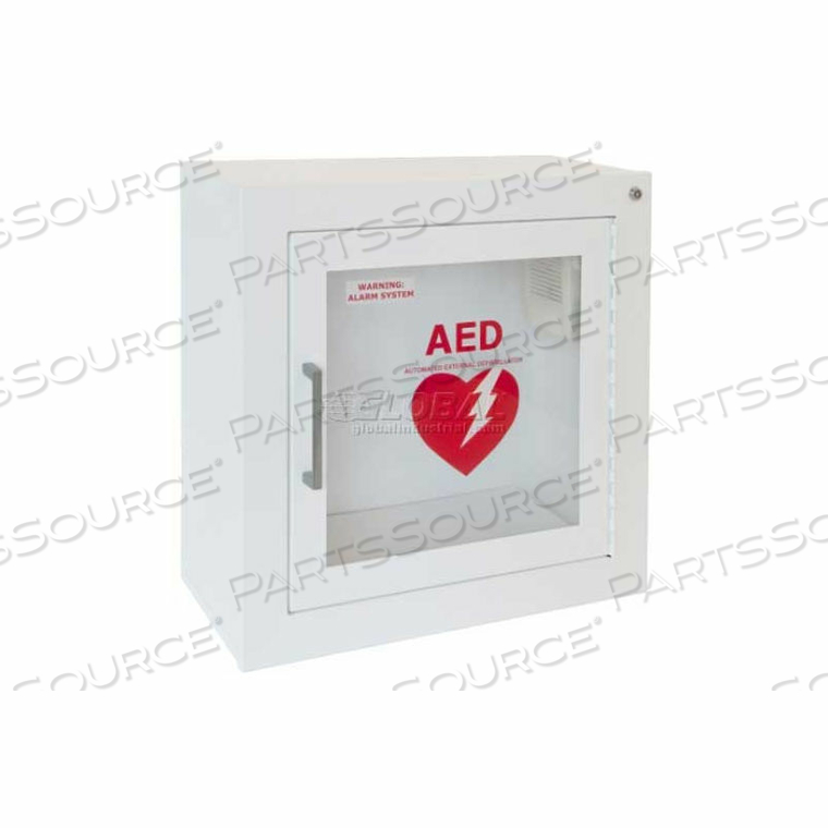 AED CABINET SURFACE MOUNT, 85 DB AUDIBLE ALARM, STEEL by Activar Construction Products Group AED CABINET SURFACE MOUNT, 85 DB AUDIBLE ALARM, STEEL by Activar Construction Products Group
