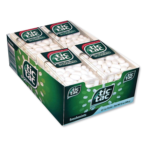 BREATH MINTS, FRESHMINT, 1 OZ BOTTLE, 12 BOTTLES/BOX by Tic Tac