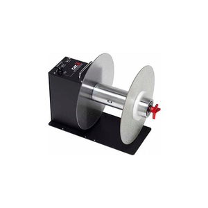 AUTOMATIC LABEL REWINDER FOR UP TO 8-1/2" W X 12" DIAMETER, 3" CORE ROLLS by Labelmate USA LLC