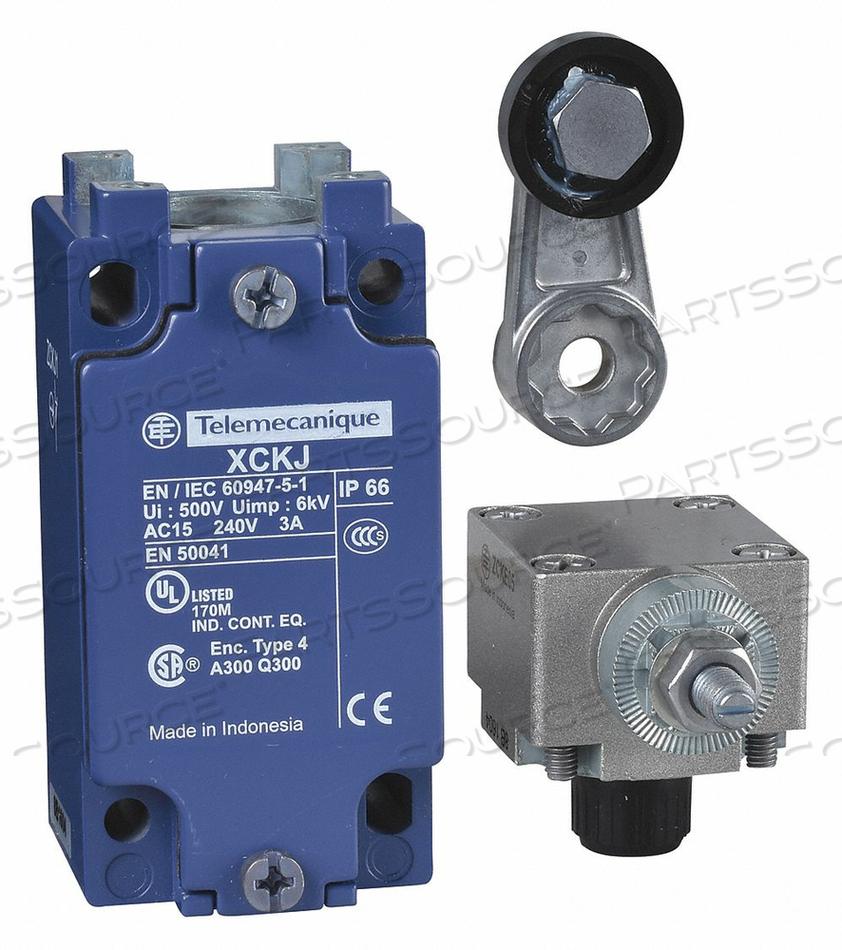 LIMIT SWITCH 240VAC 10AMP XCKJ +OPTIONS by Telemecanique Sensors