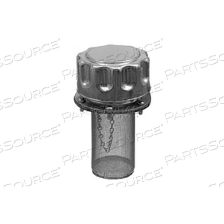 HYDRAULIC RESERVOIR ACCESSORIES, TC0015, FILLER BREATHER REPLACEMENT CAP W/CHAIN - MIN QTY 6 by Buyers Products