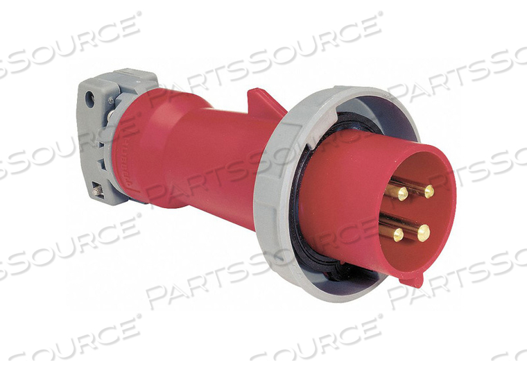 IEC PIN AND SLEEVE PLUG 3P 4W 30A 480V by Hubbell Incorporated, Wiring Device-Kellums