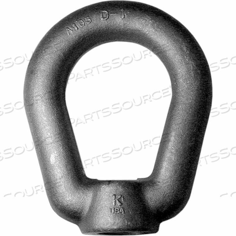 DROP FORGED EYE NUT - 1-8 - STYLE D - C1045 - MADE IN USA 