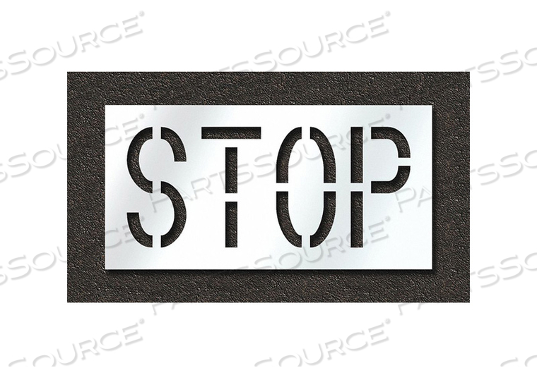 PAVEMENT STENCIL STOP by RAE Products & Chemicals Corp.