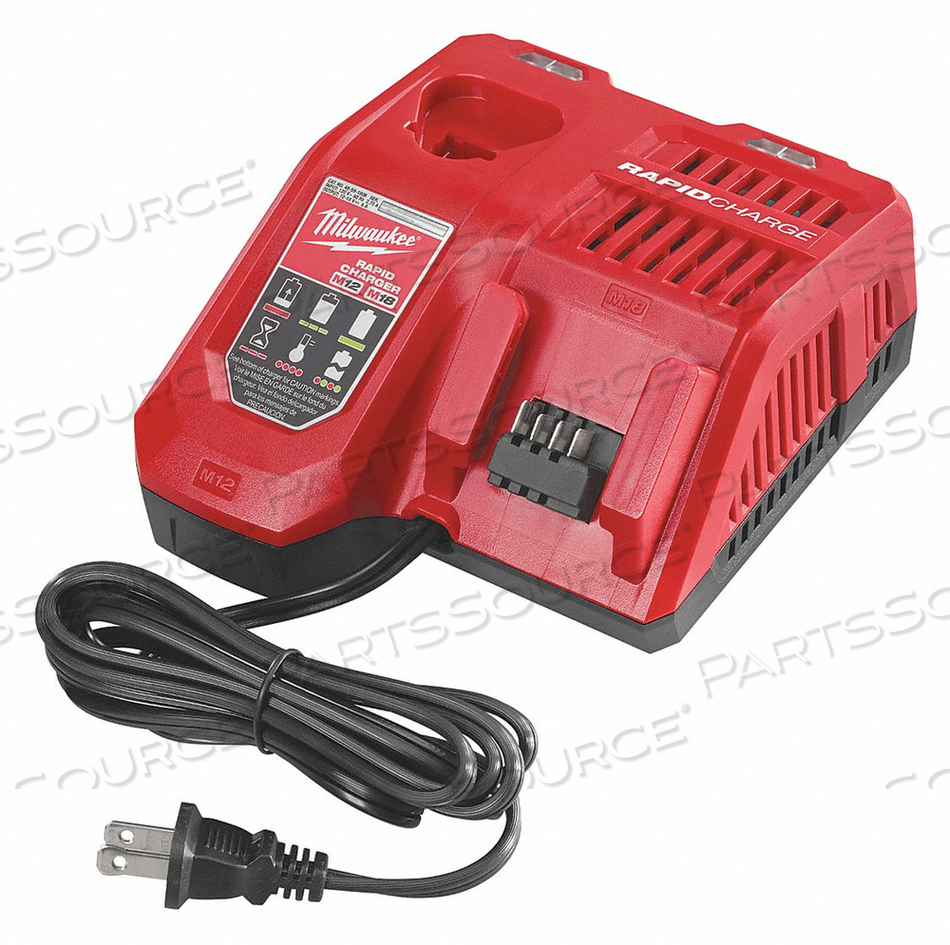CHARGING STATION, SEQUENTIAL, FOR M12 AND M18V BATTERIES by Milwaukee Electric Tools