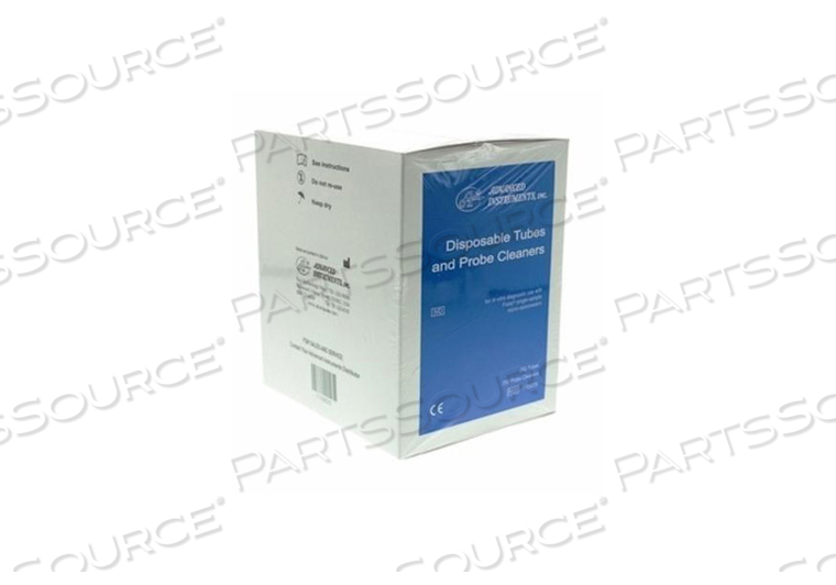 SAMPLE TUBES AND PROBE WIPES by Advanced Instruments