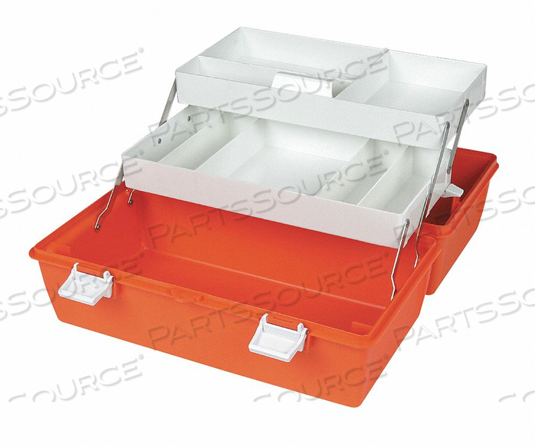 FIRST AID STORAGE CASE W 10 1/4 2 TRAYS by Flambeau, Inc.
