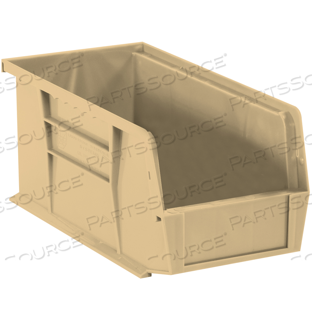 PLASTIC STACK & HANG BIN BOXES, 10 7/8" X 5 1/2" X 5", IVORY, 12/CASE by BOX Partners (Box Acquisitions, LLC)