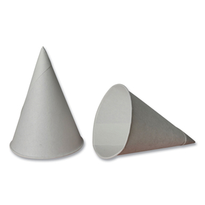 CONE CUPS, 4.5 OZ, WHITE, 5,000/CARTON by Eco Touch