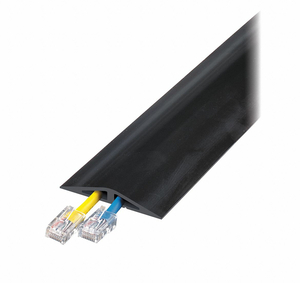 CABLE PROTECTOR 2 CHANNELS BLACK 10 FT.L by Checkers