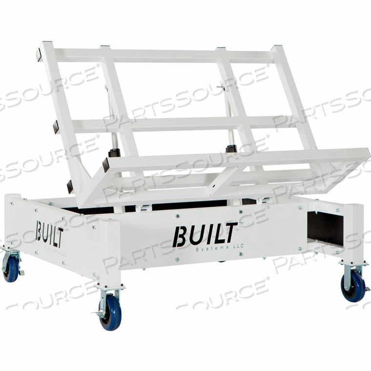 SYSTEMS ELECTRIC TILT CART 54"L X 51"W - 150 LB. CAPACITY by Built International, Inc. SYSTEMS ELECTRIC TILT CART 54"L X 51"W - 150 LB. CAPACITY by Built International, Inc.