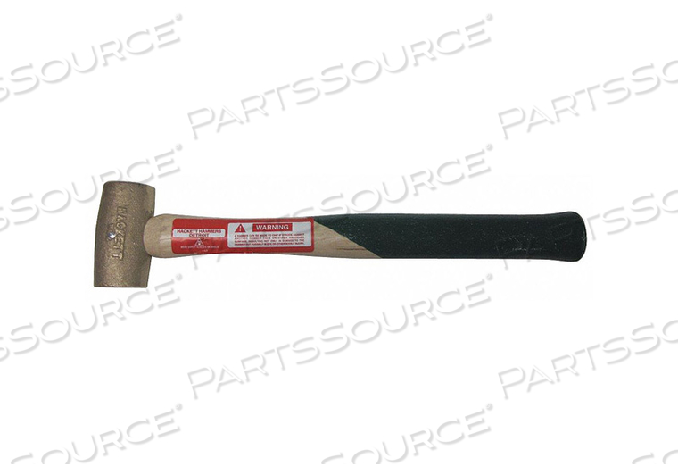 HAMMER COPPER 3-1/8IN WOOD by Hackett