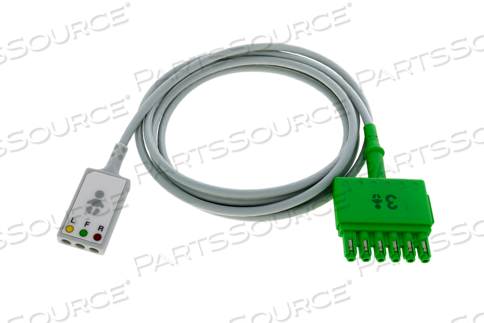 ECG NEONATAL 3 LEAD ADAPTER CABLE, 2M by Draeger Inc.