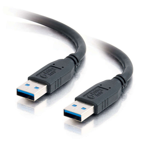 6.6 FT USB 3.0 A MALE TO A MALE CABLE, BLACK by Legrand AV (C2G) 6.6 FT USB 3.0 A MALE TO A MALE CABLE, BLACK by Legrand AV (C2G)