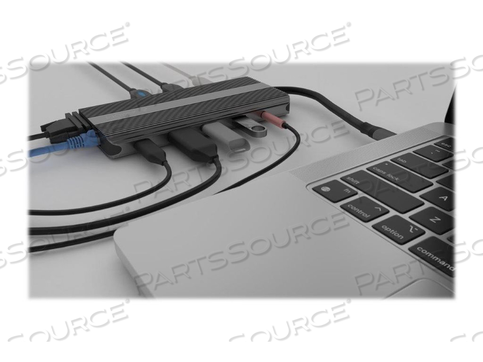 AXIOM 12N1USBCHPV5CAXD-AX, DOCKING STATION, USB-C, VGA, HDMI, DP, 10MB LAN by Axiom