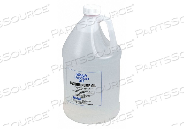 VACUUM PUMP OIL 1 GAL. 0.83 SPEC GRAVITY by Welch
