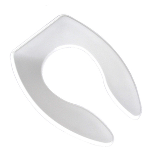 HEAVY DUTY COMMERCIAL SEAT WHT ELONGATED by Jones Stephens