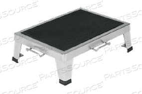 STACKING FOOT STAND, STAINLESS STEEL, 14" X 19" X 6"H by Pedigo Products, Inc.