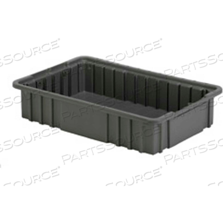 DIVIDER BOX NDC2035 16-1/2" X 10-7/8" X 3-1/2", GRAY by Lewisbins