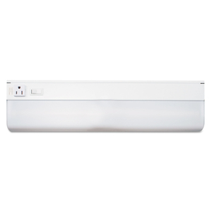 UNDER-CABINET FLUORESCENT FIXTURE, STEEL, 18.25W X 4D X 1.63H, WHITE by Ledu