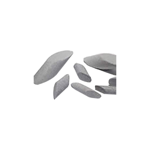 TUMBLER MEDIA, PORCELAIN, TRIANGLE, POLISHED FINISH, 50 LB by Vibra Finish TUMBLER MEDIA, PORCELAIN, TRIANGLE, POLISHED FINISH, 50 LB by Vibra Finish