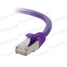 PATCH CABLE, 26 AWG CABLE, PVC, PURPLE, RJ-45 MALE, RJ-45 MALE, 4 PAIR CONDUCTORS, CAT6, 75 DEG C, MEETS ANSI/TIA 568 C.2 by Legrand AV (C2G)