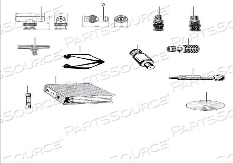 TERMINATION PLUG, STRAIGHT, 1P NUMBER OF PLUGS, BNC CONNECTOR CONNECTOR TYPE, 50OHMS IMPEDANCE, 1W WATTAGE, FOR USE WITH: FOR RAD ROOM by Siemens Medical Solutions TERMINATION PLUG, STRAIGHT, 1P NUMBER OF PLUGS, BNC CONNECTOR CONNECTOR TYPE, 50OHMS IMPEDANCE, 1W WATTAGE, FOR USE WITH: FOR RAD ROOM by Siemens Medical Solutions