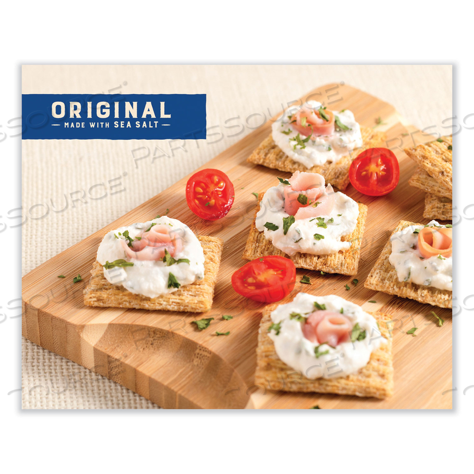 CRACKERS ORIGINAL WITH SEA SALT, 8.5 OZ BOX, 4 BOXES/PACK 