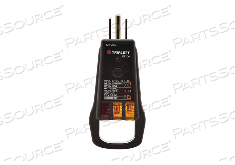GFCI RECEPTACLE TESTER by Triplett GFCI RECEPTACLE TESTER by Triplett