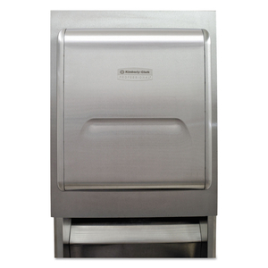 MOD RECESSED DISPENSER HOUSING WITH TRIM PANEL, 11.13 X 4 X 15.37, STAINLESS STEEL by Kimberly-Clark Corporation