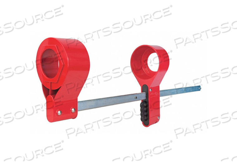 BLIND FLANGE LOCKOUT 14 TO 24 IN PIPE SZ by Master Lock