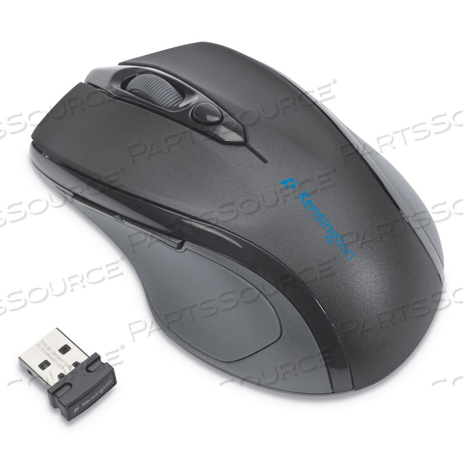 MOUSE BLACK WIRELESS OPTICAL AAA BATTERY by Kensington Computer Products
