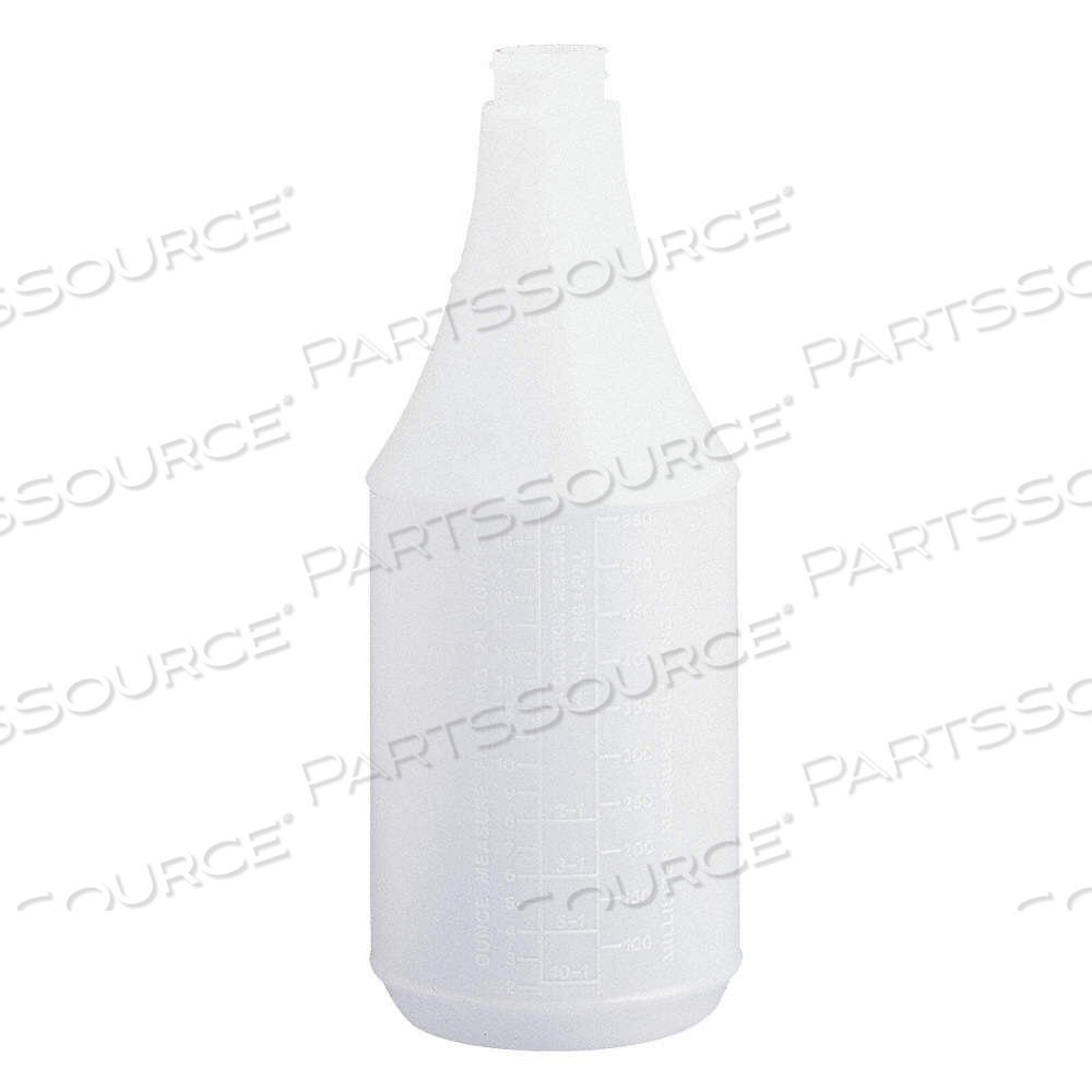 SPRAY BOTTLE, 24 OZ CONTAINER CAPACITY, WHITE, 28/400 CLOSURE SIZE by Approved Vendor SPRAY BOTTLE, 24 OZ CONTAINER CAPACITY, WHITE, 28/400 CLOSURE SIZE by Approved Vendor