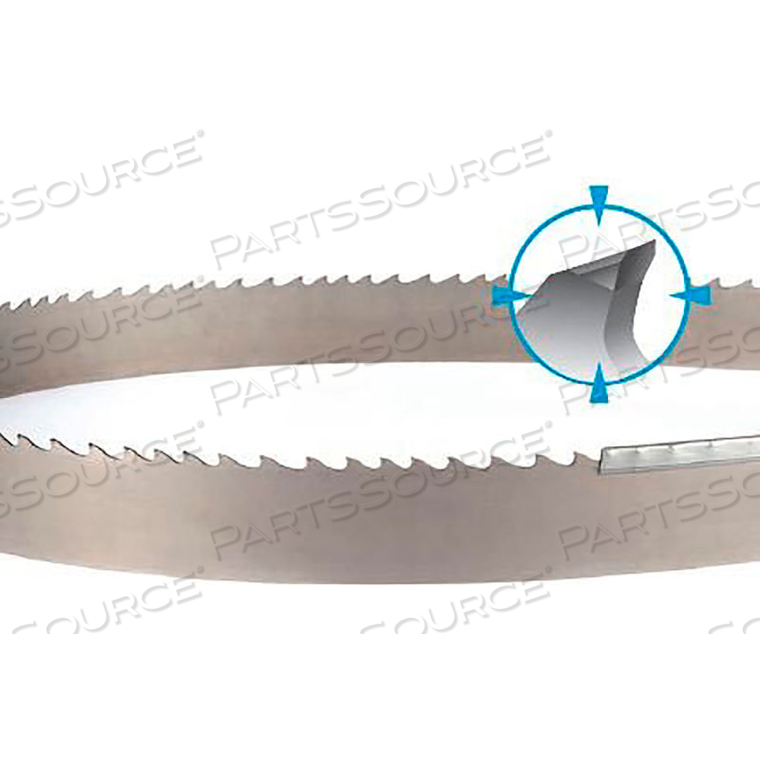 T3P (TRIPLE CHIP) BAND SAW BLADE, 1-1/4"W, .042 THICK/GAUGE, 3-4 TPI by Doall Sawing Products