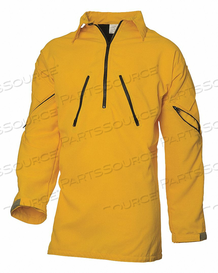 WILDLAND FIRE SHIRT L YELLOW ZIPPER by Coaxsher WILDLAND FIRE SHIRT L YELLOW ZIPPER by Coaxsher
