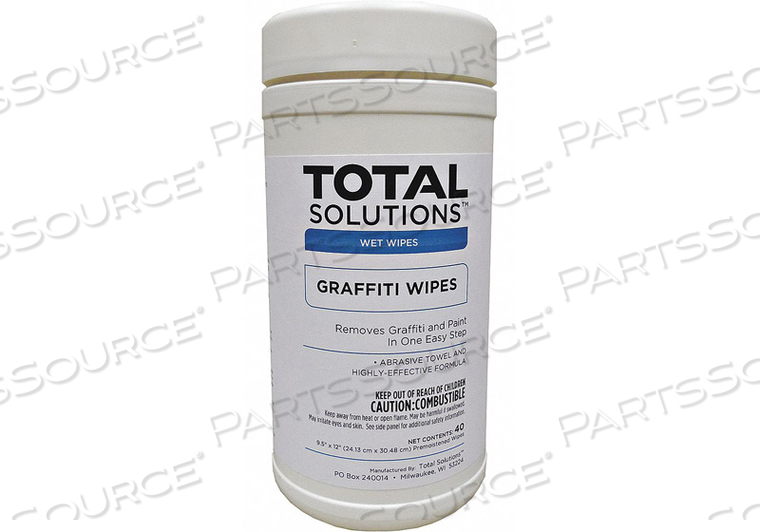 GRAFFITI WIPES 9-1/2 X 12 by Athea Laboratories GRAFFITI WIPES 9-1/2 X 12 by Athea Laboratories