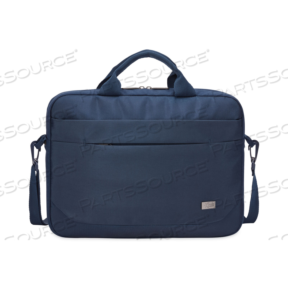 ADVANTAGE LAPTOP ATTACHE, FITS DEVICES UP TO 14", POLYESTER, 14.6 X 2.8 X 13, DARK BLUE by Case Logic ADVANTAGE LAPTOP ATTACHE, FITS DEVICES UP TO 14", POLYESTER, 14.6 X 2.8 X 13, DARK BLUE by Case Logic