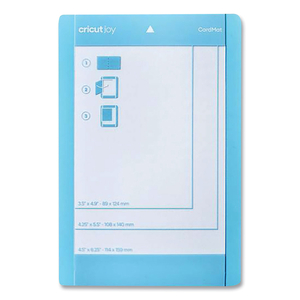 JOY CARD MACHINE MAT, 4.5 X 6.25, BLUE by Cricut