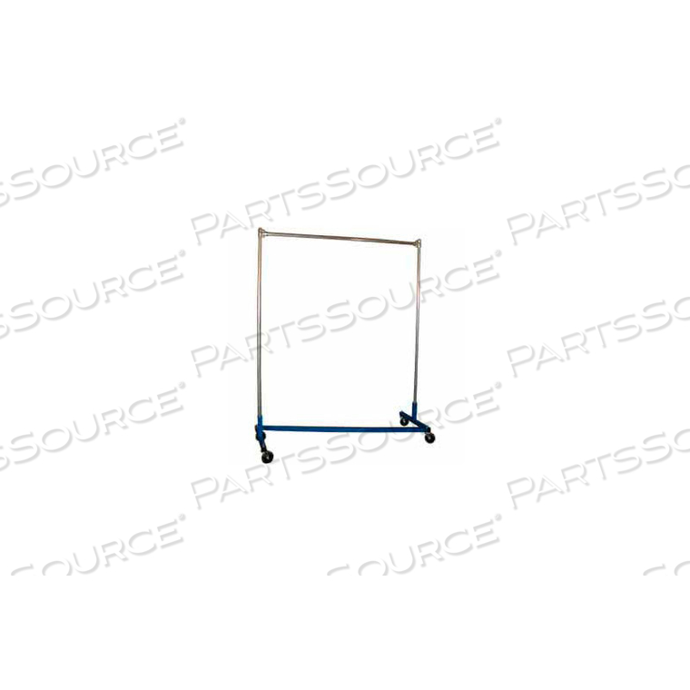 Z-RACK GARMENT STORAGE RACK - 1 CROSSBAR 75 X 23 X 66 by George O'Day Inc Z-RACK GARMENT STORAGE RACK - 1 CROSSBAR 75 X 23 X 66 by George O'Day Inc