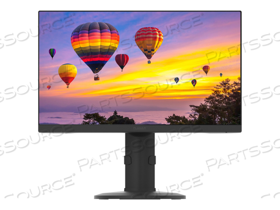 PLANAR PZN2410, LCD MONITOR, 24" (23.8" VIEWABLE), 1920 X 1080 FULL HD (1080P) @ 60 HZ, IPS, 250 CD/M¦, 6 MS, HDMI, VGA, DISPLAYPORT, SPEAKE by Planar Systems