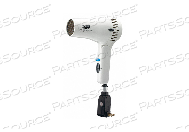 HAIRDRYER HANDHELD WHITE 1875 WATTS ION by Conair