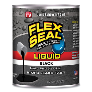 LIQUID RUBBER, 32 OZ CAN, BLACK by Flex Seal