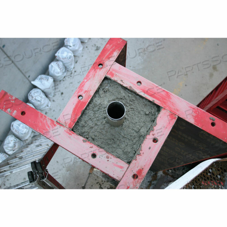 ALSIPERCHA CONICAL SLEEVE TUBE, STEEL, 3'H by Tie Down, Inc. ALSIPERCHA CONICAL SLEEVE TUBE, STEEL, 3'H by Tie Down, Inc.