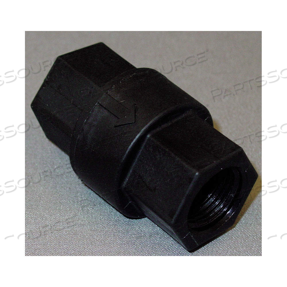 BALL CONE SPRING CHECK VALVE, POPPET, INLINE VALVE BODY, 3/8 IN PIPE SIZE, FEMALE by Approved Vendor BALL CONE SPRING CHECK VALVE, POPPET, INLINE VALVE BODY, 3/8 IN PIPE SIZE, FEMALE by Approved Vendor