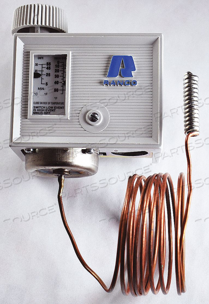 TEMPERATURE CONTROL SPDT 0 TO 55 by Ranco