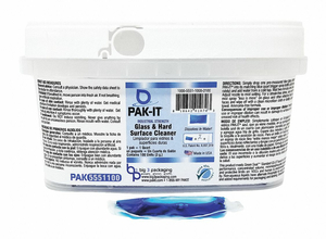 GLASS/HARD SURFACE CLEANER BLUE 100 PODS by Pakit