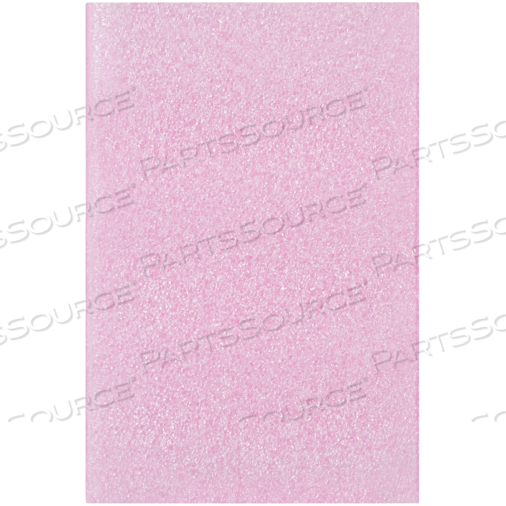 ANTI-STATIC FLUSH CUT FOAM POUCHES, 4" X 6", PINK, 500/CASE by BOX Partners (Box Acquisitions, LLC)
